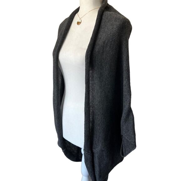 Zara knit open cardigan oversized grey size medium - Picture 1 of 10